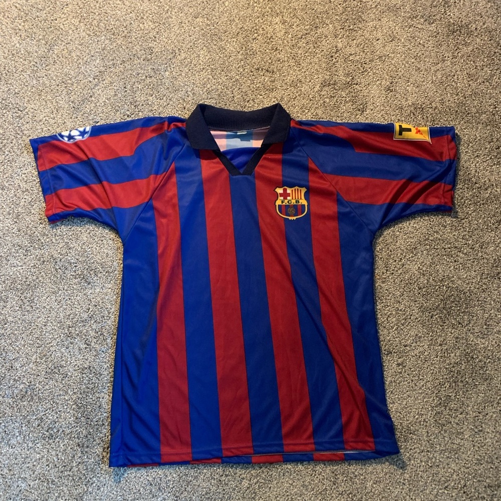 Barcelona Champions League Ronaldinho Jersey
